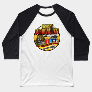 Zombie Survival Kit Baseball T-Shirt